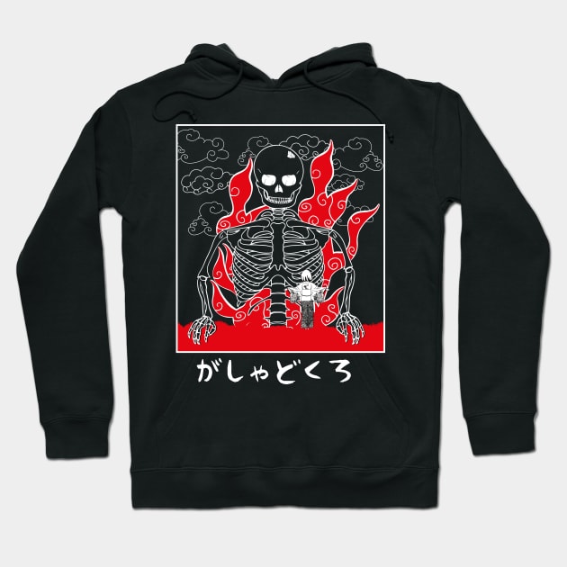 Gashadokuro Flames Hoodie by Thrylos Store